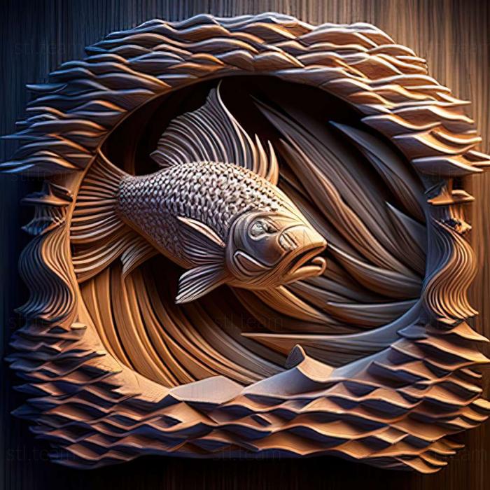 3D model Meteor fish fish (STL)